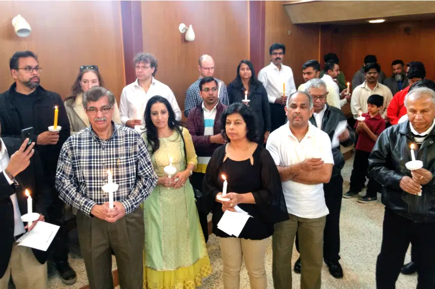 Sri Lankan community holds vigil in Regina for Easter attacks
