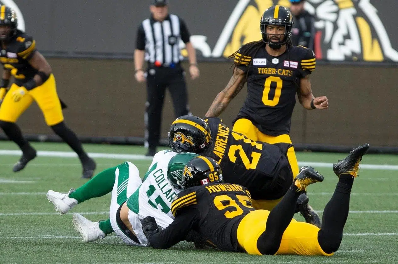 Williams’ TD return sparks Ticats to opening victory over Roughriders