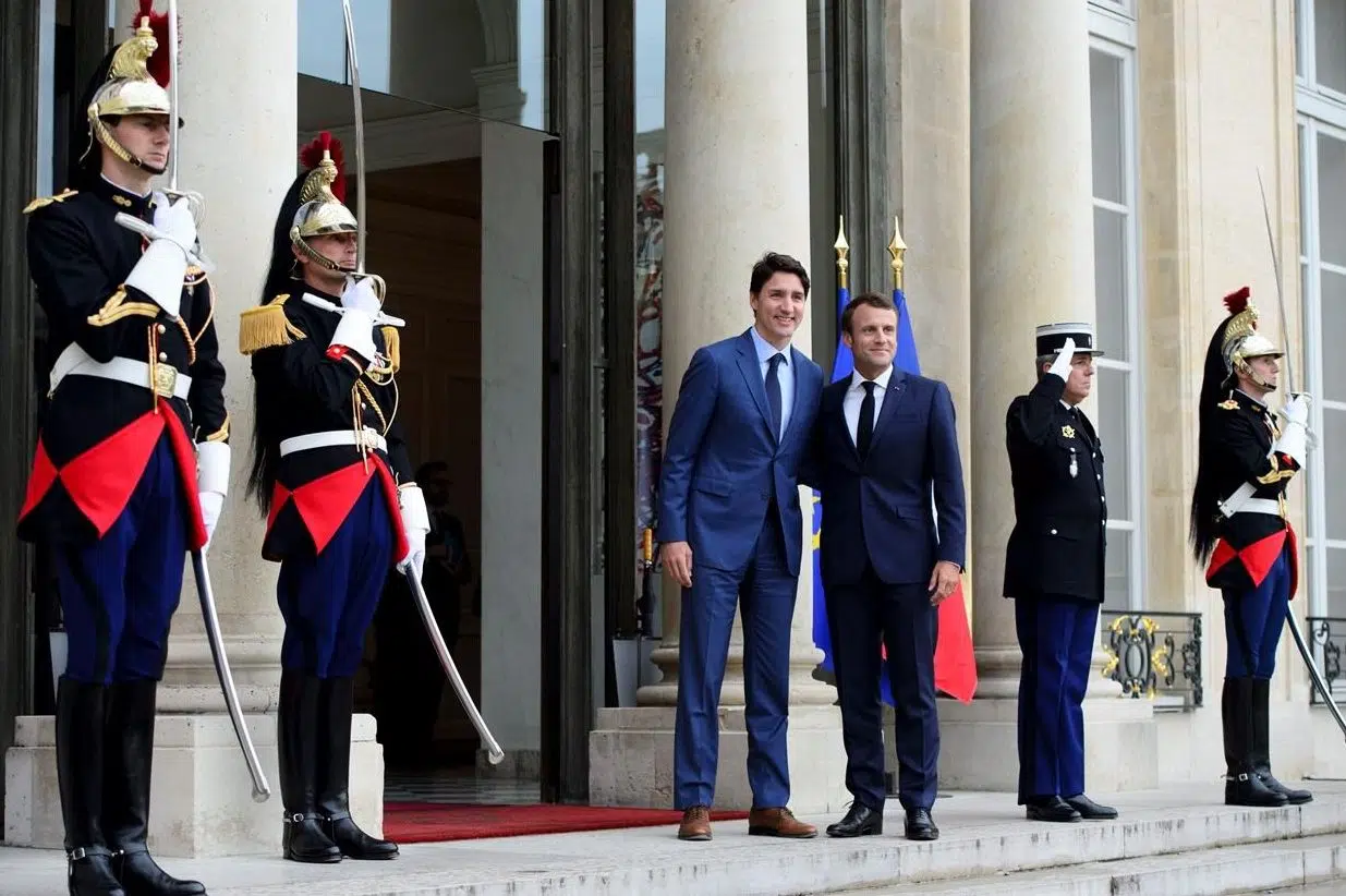 ‘It’s not about popularity:’ Trudeau, Macron meet in Paris amid lagging polls