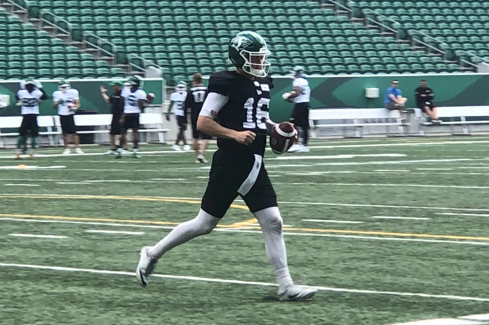 'It's been the dream': Riders hold first practice after cuts