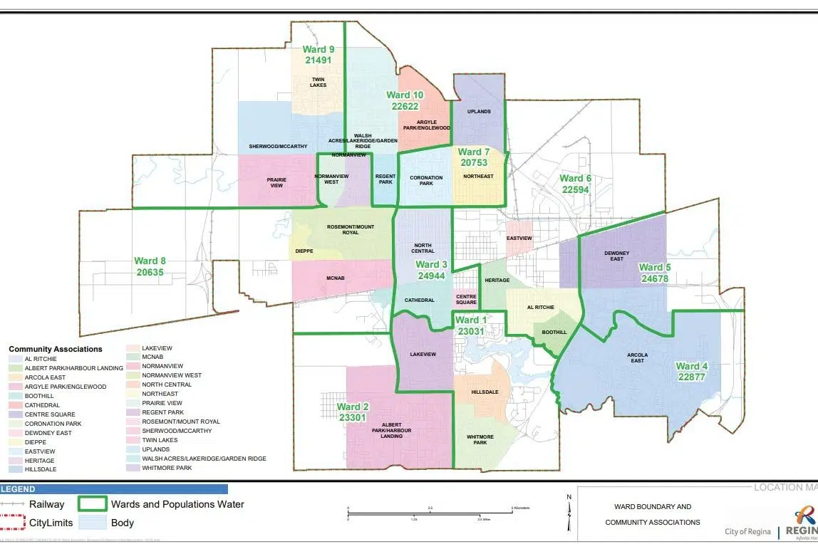 Regina ward boundaries to change for 2020 election