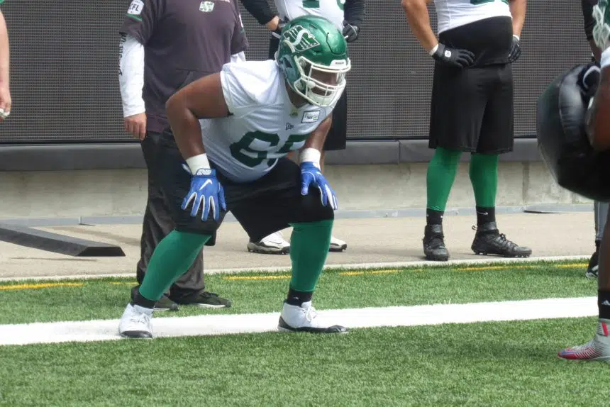 Riders dealt another blow to O-line, Terran Vaughn possibly out for season