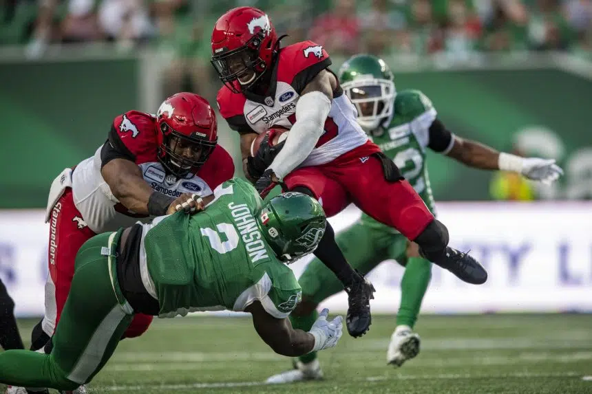 Roughriders lose 37-10 to Stampeders in West Division clash