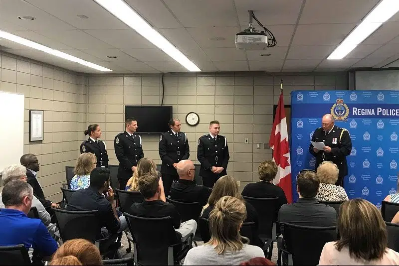 Regina police welcome new recruits ahead of intensive training