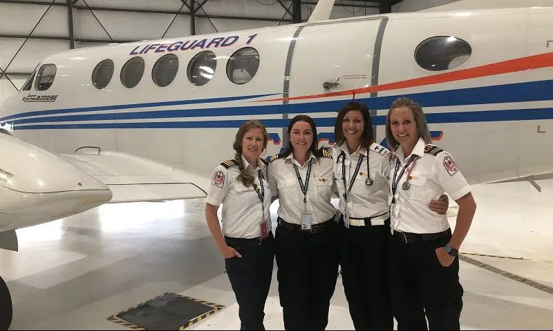 All-female air ambulance crew makes history in Sask.