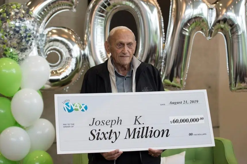 Retired British Columbia fisherman nets $60-million lottery jackpot