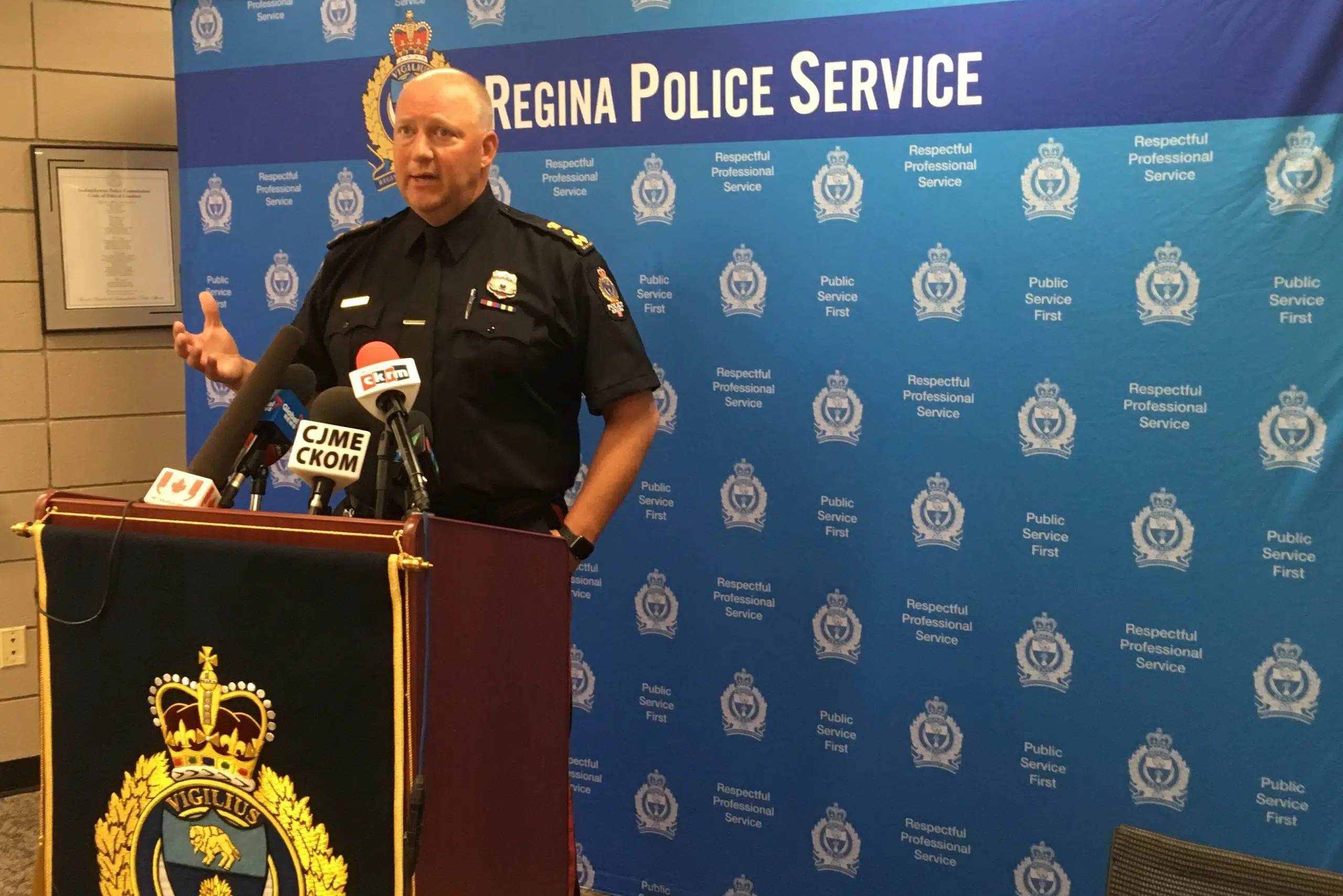 Guns, drugs drive Regina's November crime stats: Police chief