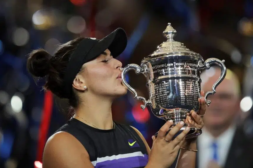 Tennis star Andreescu wins Lou Marsh Trophy as Canada’s athlete of the year