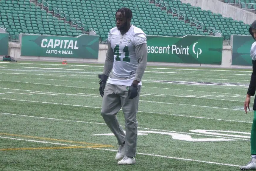 Despite significant knee injury, Riders' Albert Awachie never gave up