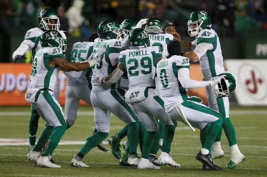 Lauther hits late field goal to lift Roughriders over Eskimos 27-24