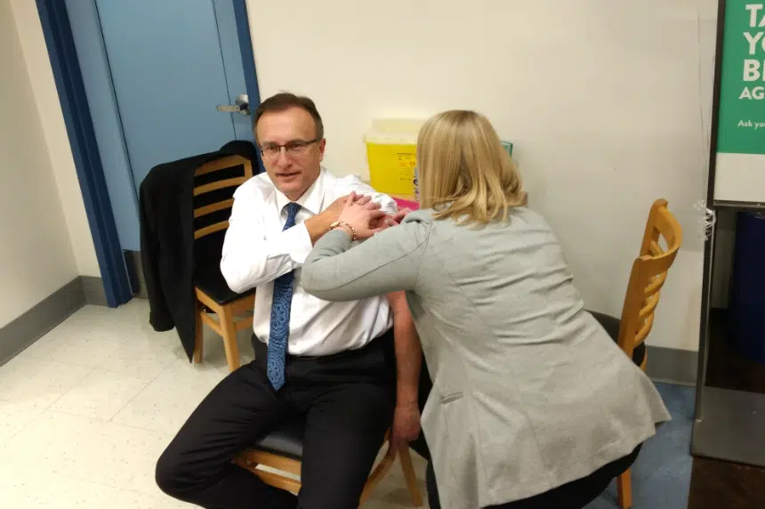 Flu shots now available to Saskatchewan residents