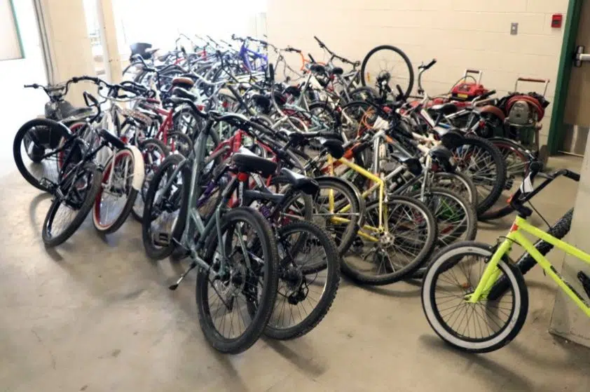 Regina police find cache of stolen bicycles