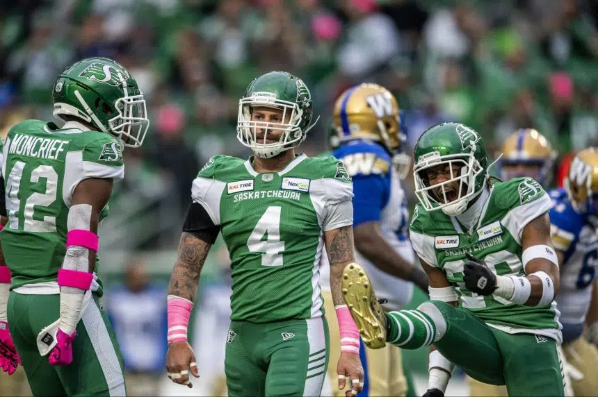Shaq Evans, Cameron Judge among 32 possible Roughriders free agents