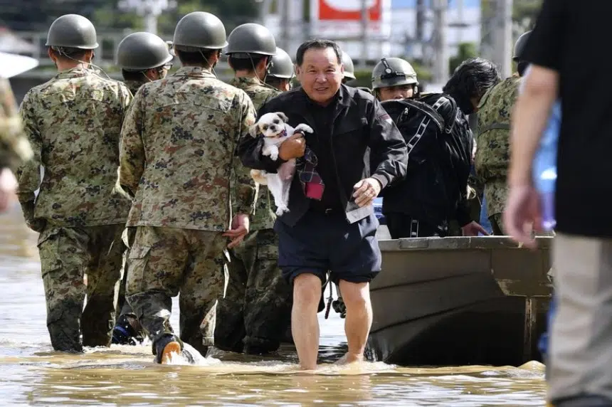 Typhoon leaves as many as 33 dead as Japan continues rescue