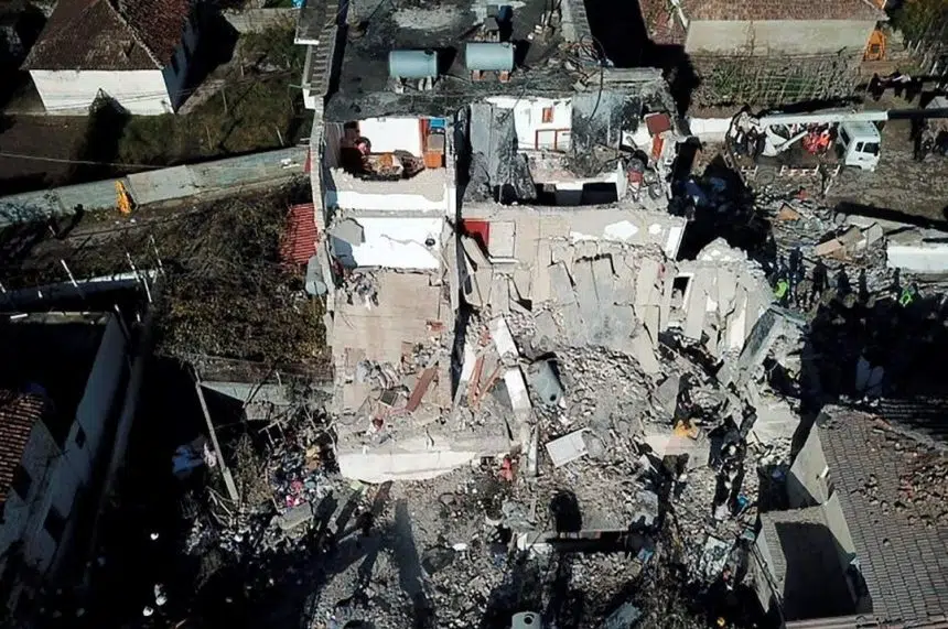 Rescuers comb building rubble after Albanian quake kills 18