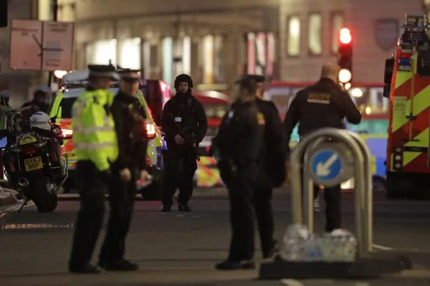 2 killed in London stabbings; police fatally shoot suspect