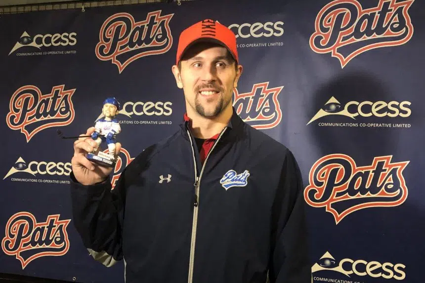 Pats' special bobblehead night interrupted
