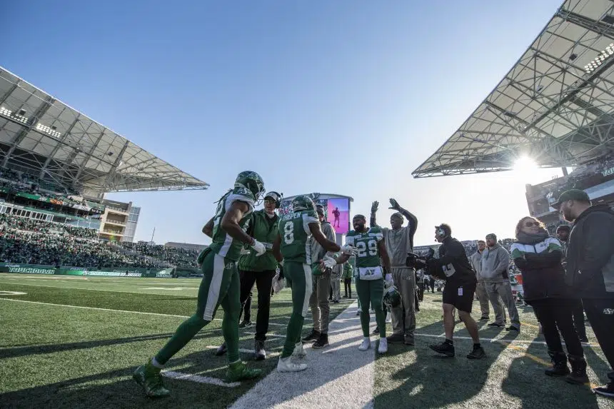 Roughriders clinch first in the West with victory over Edmonton