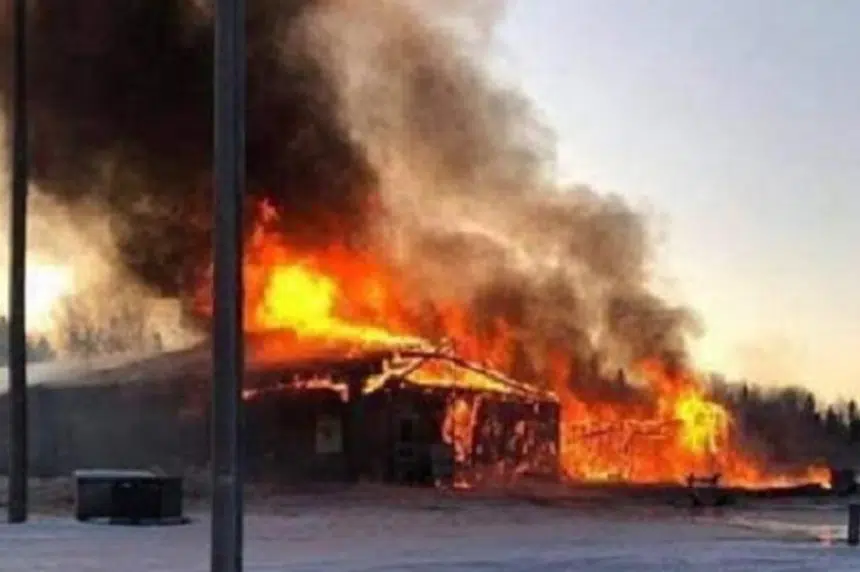 Chief says Cumberland House Cree Nation band office fire was set intentionally