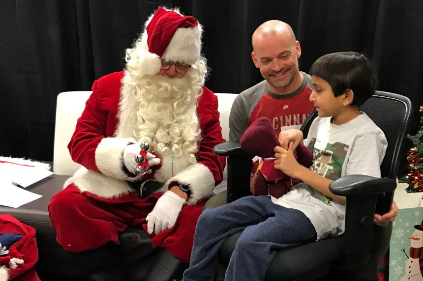 Kids with special needs get the chance to meet Santa