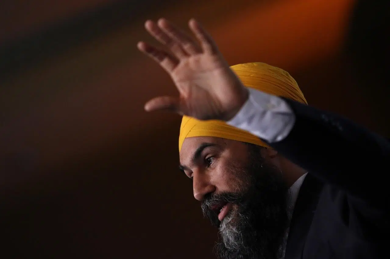 From fourth place, Singh says he’d rather push Liberals than work with Tories