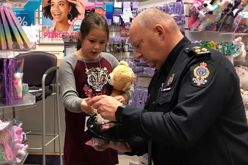 Dolls, headbands and stuffies: Kids take over the mall for annual CopShop
