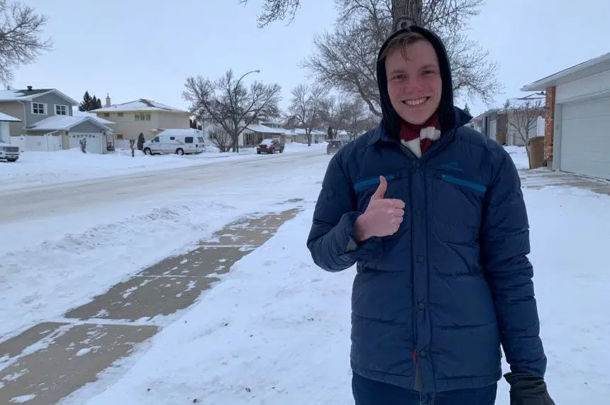 Australian visiting Sask. enjoys 'lovely' cold weather