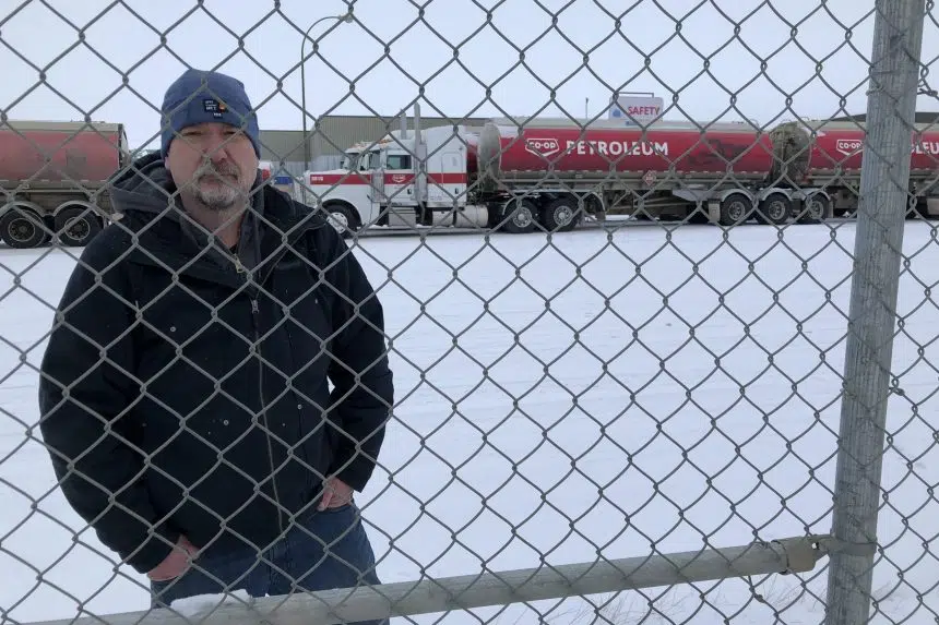 Trucks stuck behind fences at Co-op refinery for more than nine hours