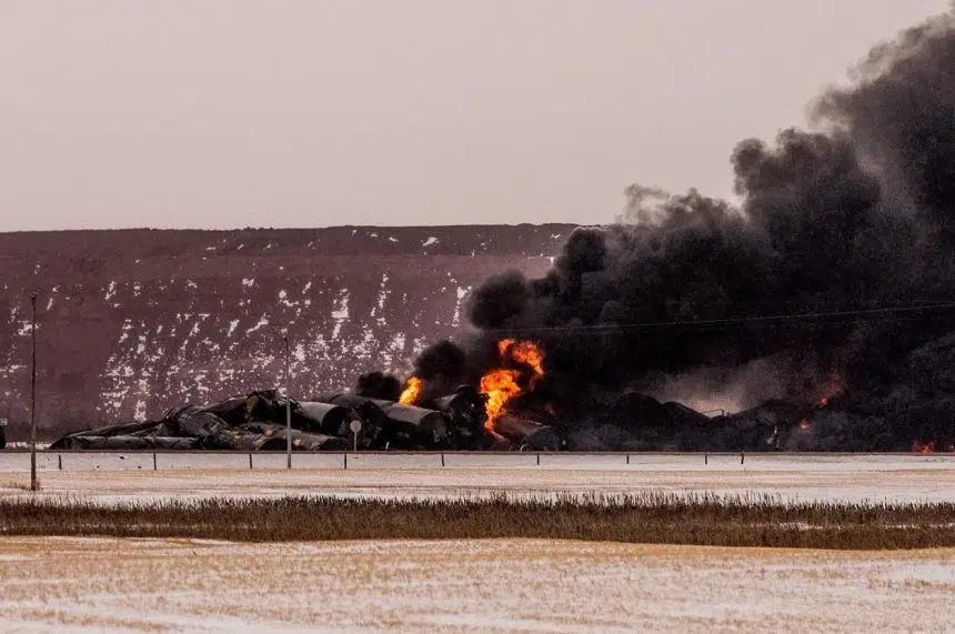 1.2M litres of oil spilled in Saskatchewan train derailment