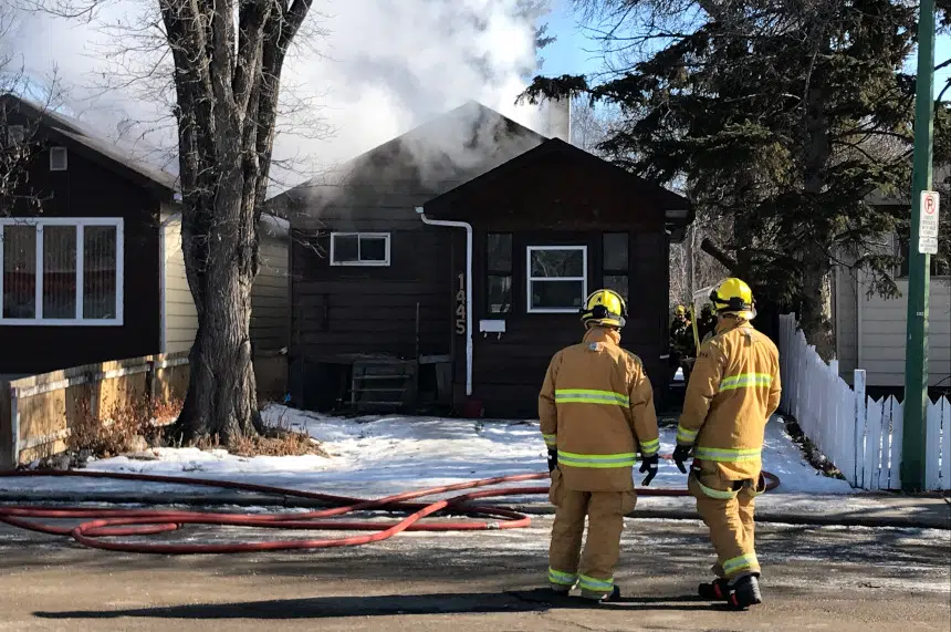 Two separate lunchtime fires cause 'considerable' damage to Regina homes