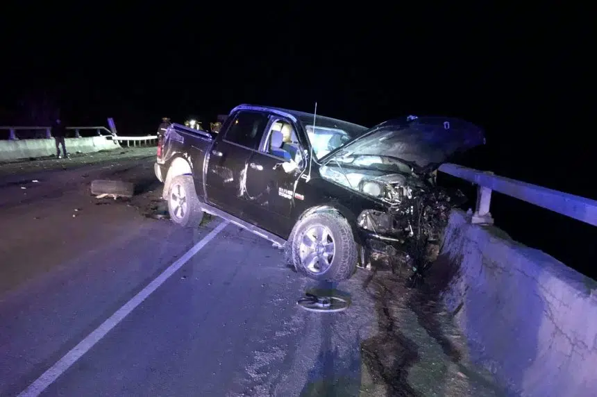 Driver critically injured in crash near Fort Qu'Appelle