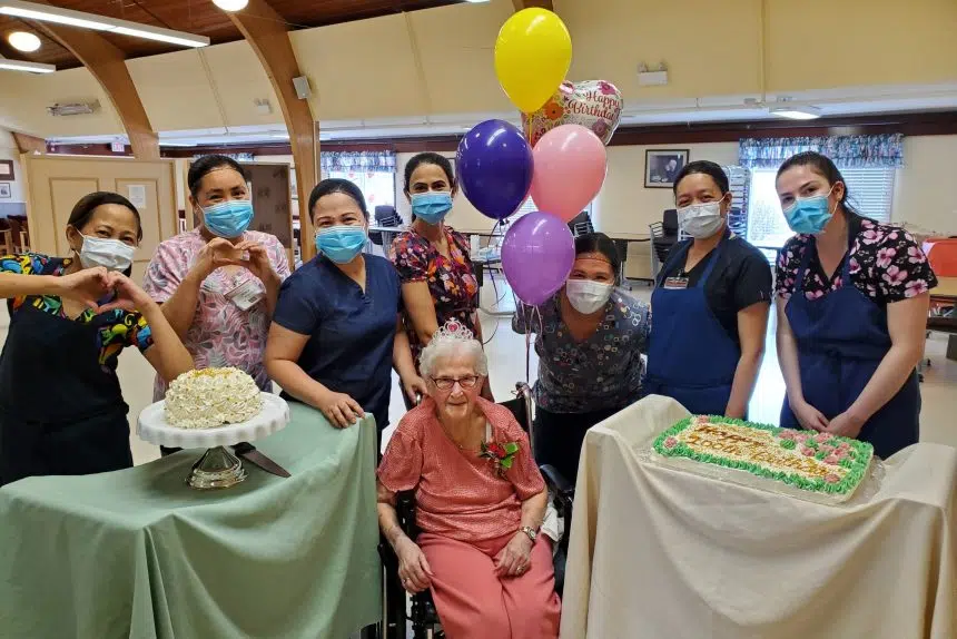 'Feeling wonderful:' Regina woman celebrates 100th birthday