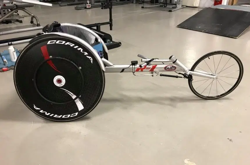 Woman training for Paralympics searching for stolen wheelchair racer