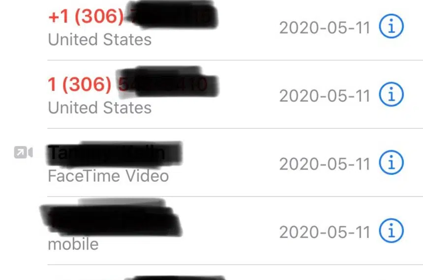 Saskatchewan phone numbers showing up as from the United States on caller ID just a glitch