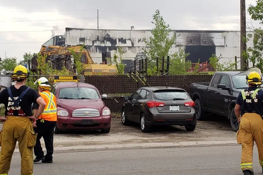 Fire causes major damage to CMS Metal Products in Regina