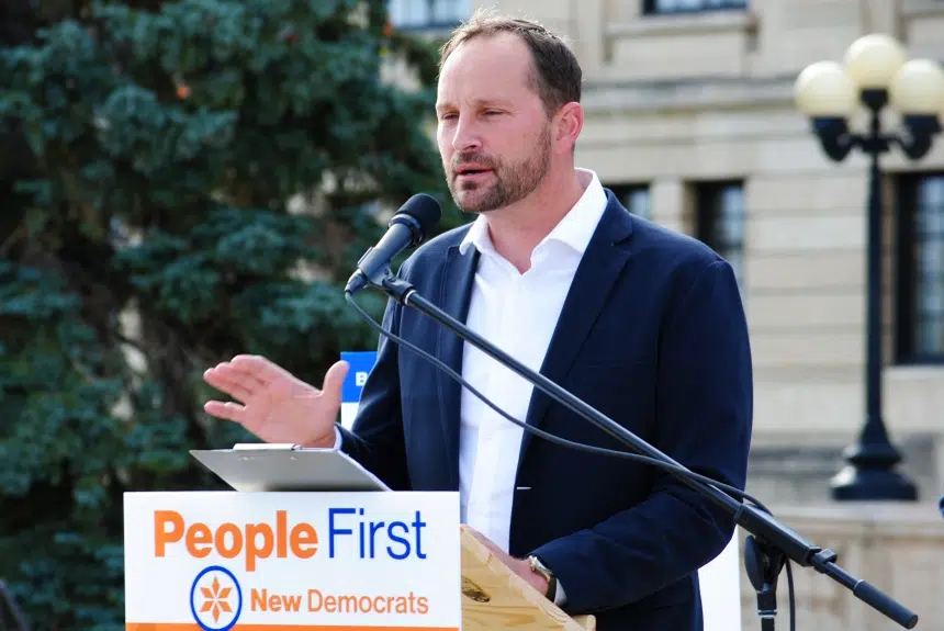 NDP promises to take corporate, out-of-province money out of Sask. politics