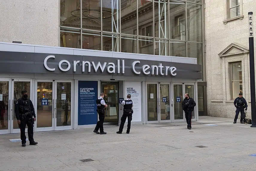 Regina police say bomb threat at Cornwall Centre was a hoax