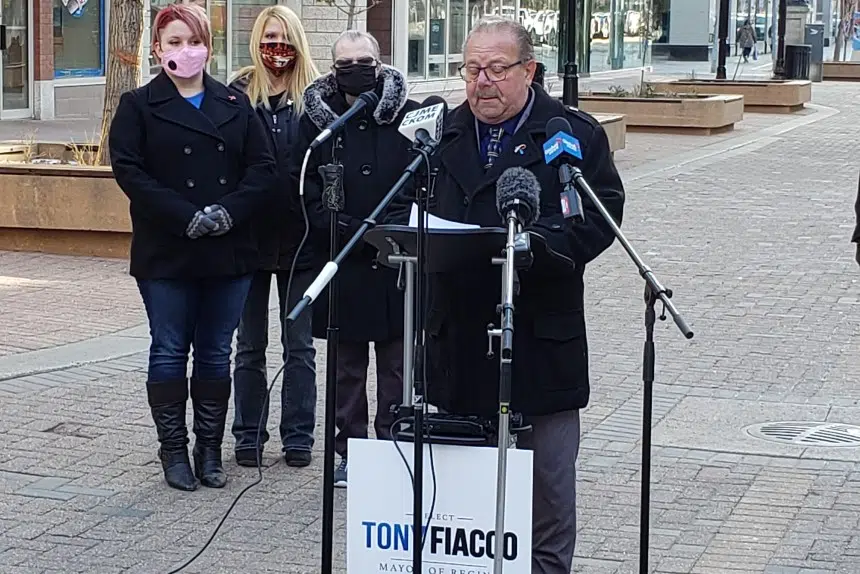 Mayoral candidate Tony Fiacco releases platform