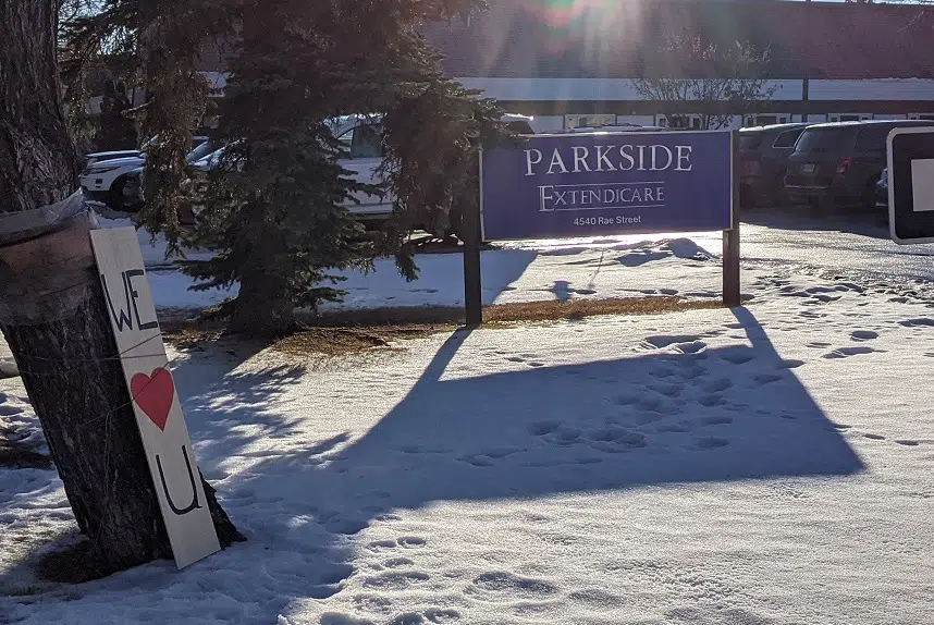 Reginans show support for Parkside residents and staff