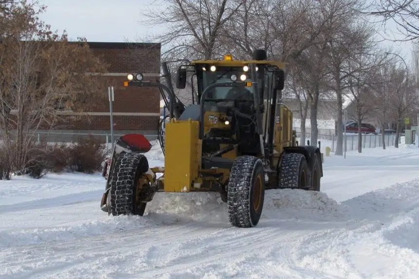 Residential plowing program begins in Regina