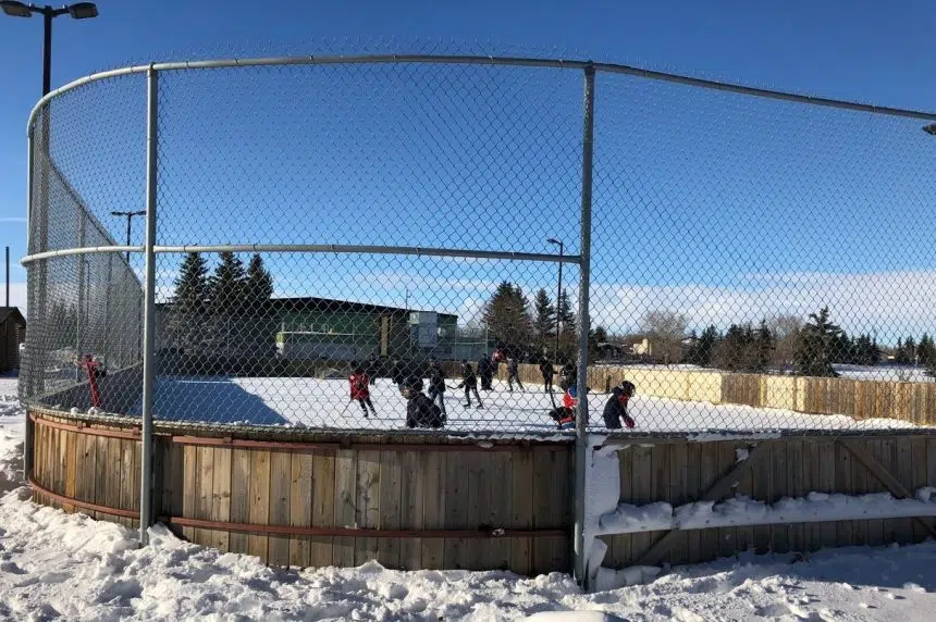 Outdoor skating rinks opening in Regina