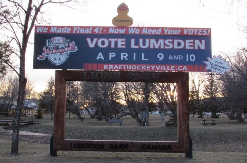 Lumsden falls short in Kraft Hockeyville voting