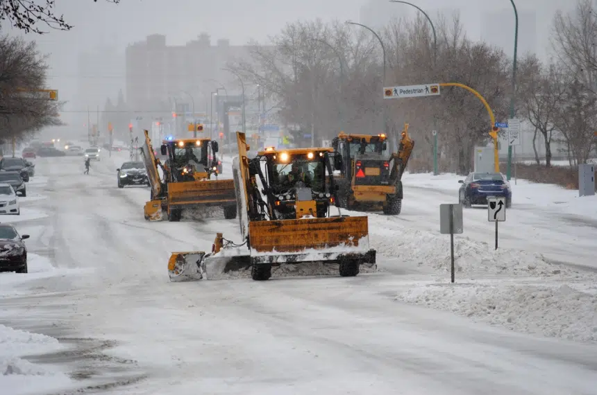 Parking ban in effect as snow routes declared in Regina