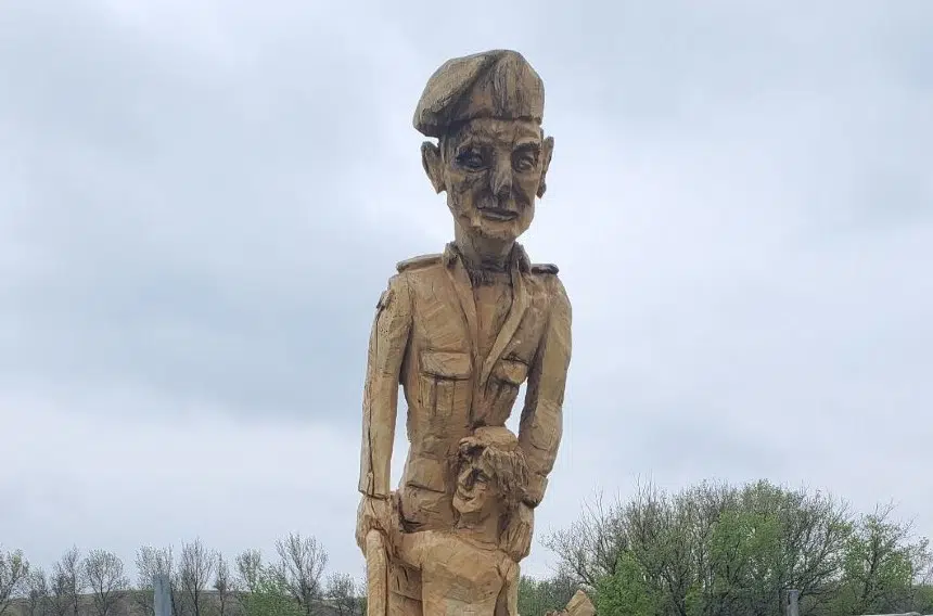 Chainsaw carving artist decorates streets of Estevan