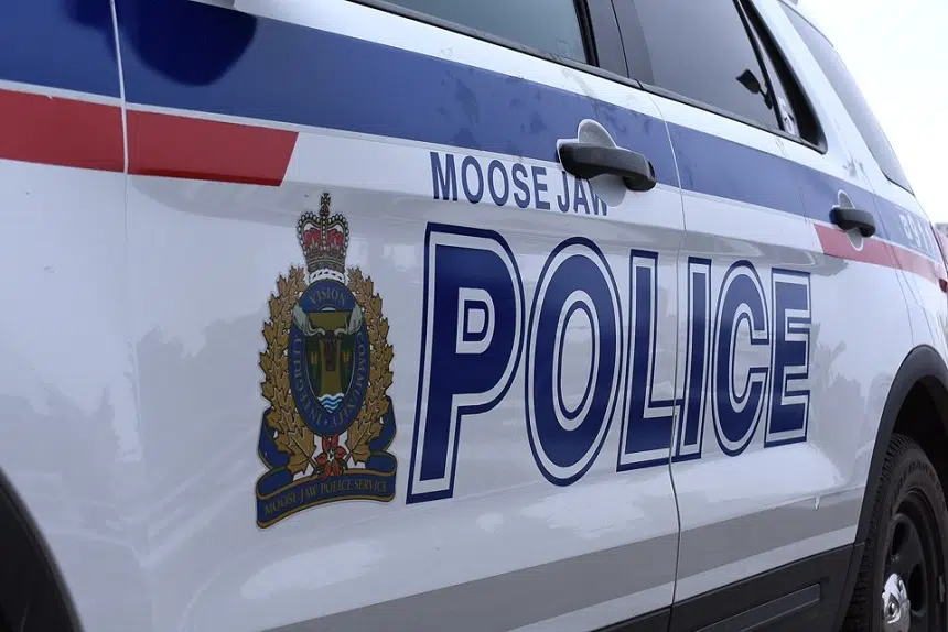 SUV ends up against tree after multiple collisions in Moose Jaw impaired driving chase