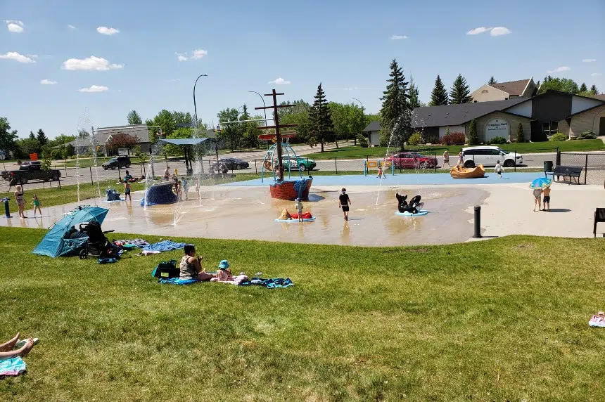 Cooling off: Outdoor pools set to open, spray pads already busy