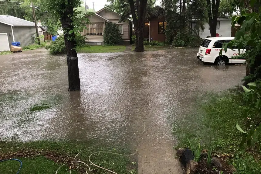 Regina homeowners watch as water rises again