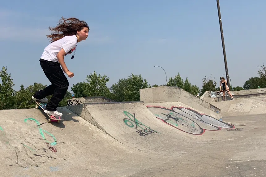 Olympic skateboarding an exciting sight for youth at Regina skatepark