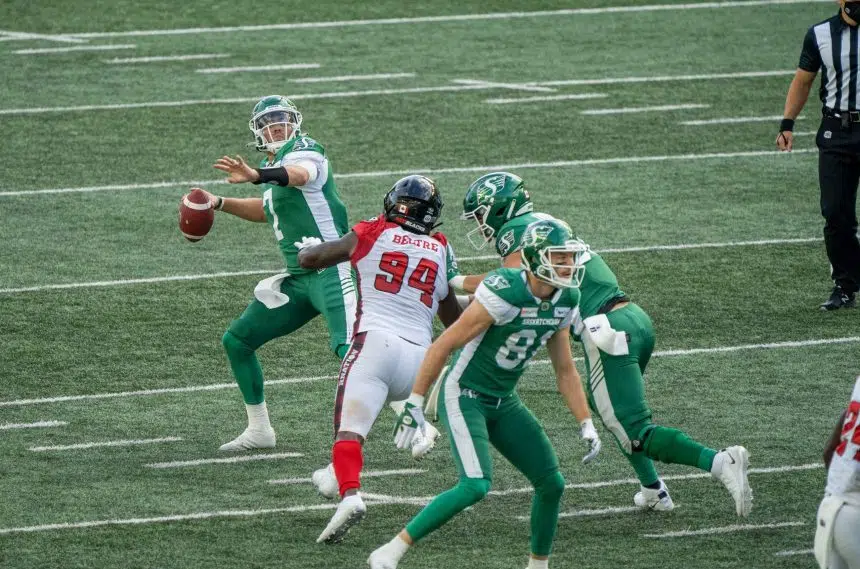 Riders beat Redblacks 23-10, become lone undefeated team in the CFL