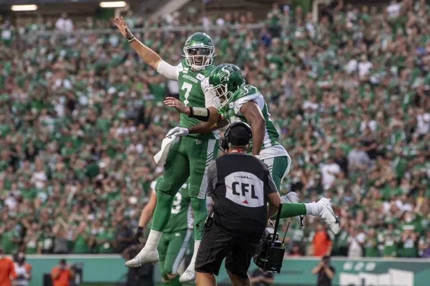 Riders triumphant in return with 33-29 victory despite B.C. Lions nearly roaring back in second half